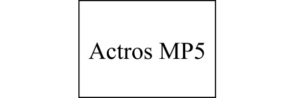 passend für Actros MP5 ab 2019