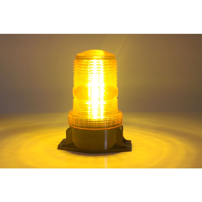 LED Rundumleuchte gelb 10 - 110Volt für Gabelstapler Landmschinen