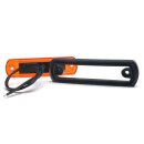 Begrenzungsleuchte gelb LED 12/24V  LBH 110x31x13   Lochabstand 82mm 4mm