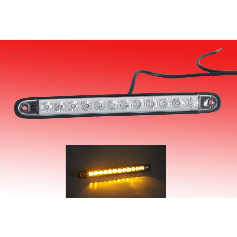 LED Blinkleuchte dynamisch LED ( Lauflicht) li/re 12/24V L/B/H 257 x ,  25,65 €