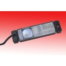 LED Begrenzungsleuchte weiß 12/24V mit Reflektor