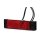 LED Begrenzungsleuchte rot 12/24V mit Reflektor