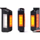 Begrenzungsleuchte mit Seitenmarkierungsleuchte li/re LED 12/24V  L/B/H  90 x 28 x 34  Lochabstand ( Bolzen) 53mm Kabelläne 21cm  0,75mm
