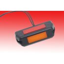 Begrenzungsleuchte mit Seitenmarkierungsleuchte li/re LED 12/24V  L/B/H  90 x 28 x 34  Lochabstand ( Bolzen) 53mm Kabelläne 21cm  0,75mm