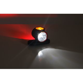 2x LED Umrissleuchte  links rechts  orange rot wei 