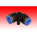 Durchgangsverbinder Schnellverbinder 10 mm Bogen 90 Grad...