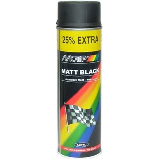 Farbspay 500ml schwarz matt, Nitro-Kombi-Qualitt, schnelltrocknend