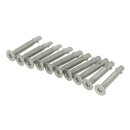 10x Flgelbohrschraube, Torx, Flgel-Tex 6,3x45 zur...