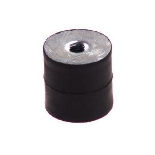 Gummipuffer Durchm. 30mm / Höhe 30mm / M8  passend für Trittblech, Laufsteg