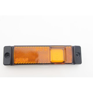 6x LED 12V 24V LKW Seitenmarkierungsleuchte Begrenzungsleuchten Gelb  Anhänger