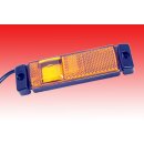 LED Seitenmarkierungsleuchte gelb 12/24V mit Reflektor