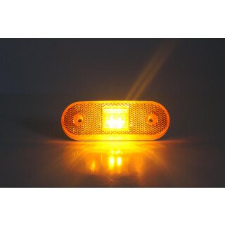 LED Seitenmarkierungsleuchte gelb 12/24V