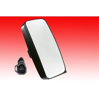 Hauptspiegel und Weitwinkelspiegel rechts passend für Mercedes Benz Atego II / Axor II elekt. verstellbar, beheizbar