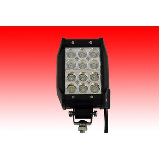 LED-Arbeitsscheinwerfer  9-32V  12LED 3W  36W  2500 Lumen  99x167x93