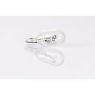10x Glühlampe 24V 3W W2,1x9,5d Glassockel